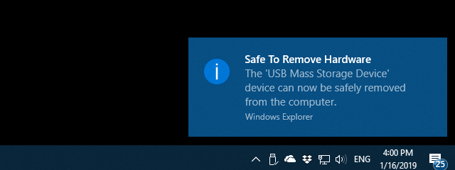 how to remove usb windows 10