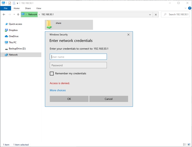Access your network storage from Windows 10