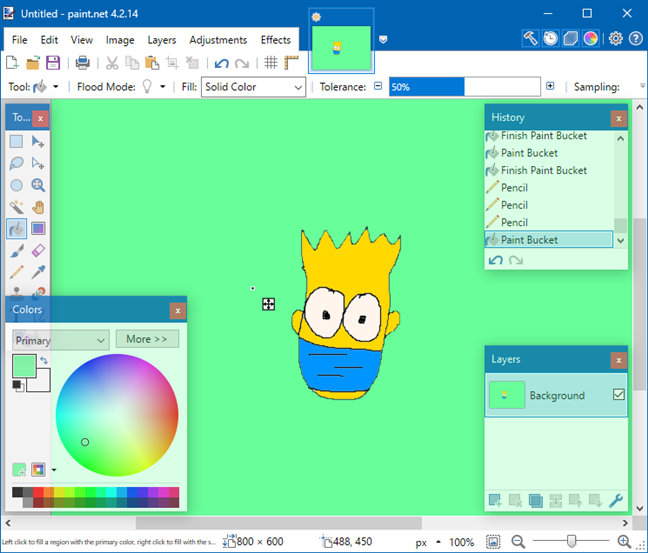 MS Paint alternative: Paint.NET