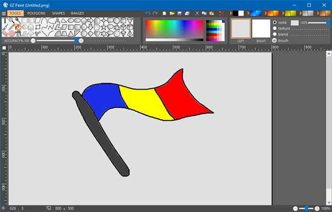 Microsoft Paint alternative: EZ Paint