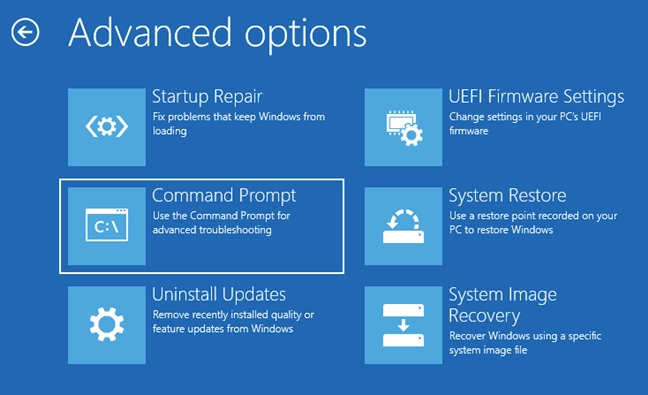 Choose Command Prompt and run mdsched.exe