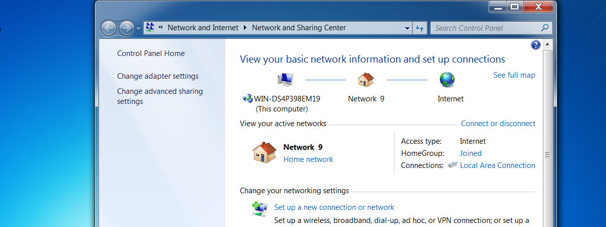 How to customize advanced network sharing settings in Windows