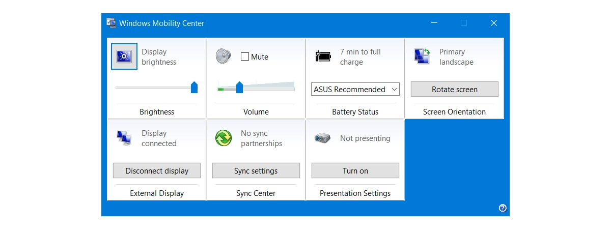 How to open Windows Mobility Center (11 ways)