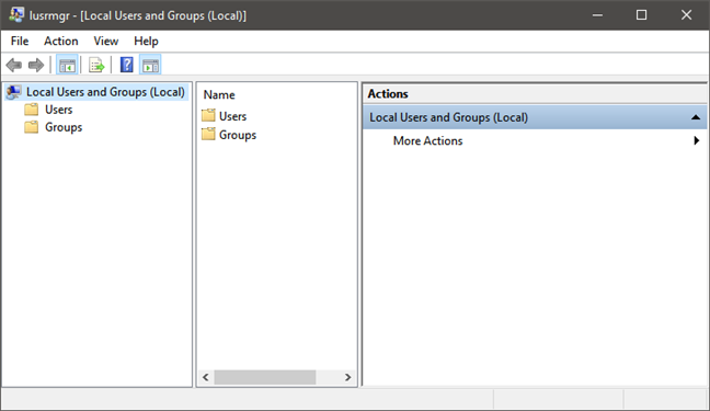 How to manage local users and groups in Windows 10 using lusrmgr.msc - Digital Citizen