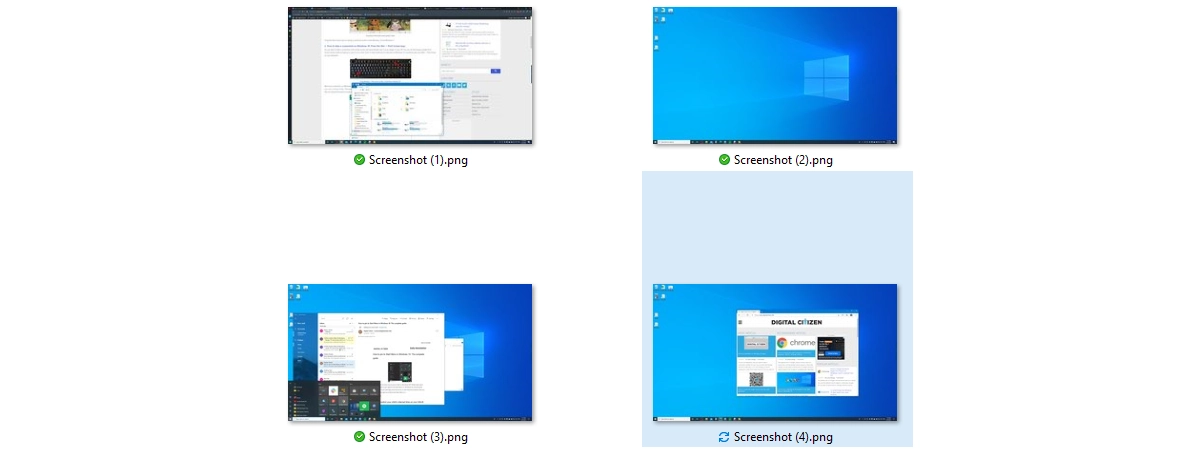 Where are screenshots saved? Change their location in Windows 10