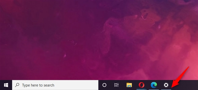 Taskbar icons of open apps are underlined