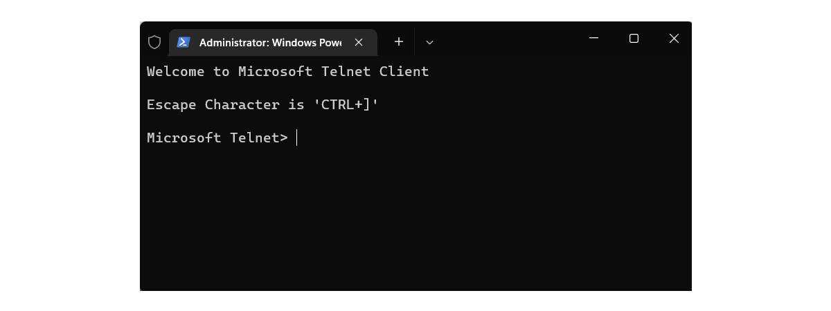 How to install and use Telnet in Windows
