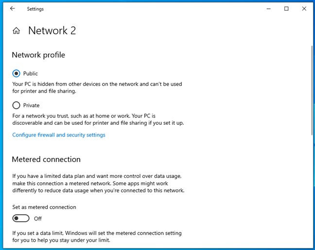 Network locations in Windows 10