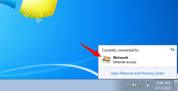 How to quickly find your network location in Windows 7