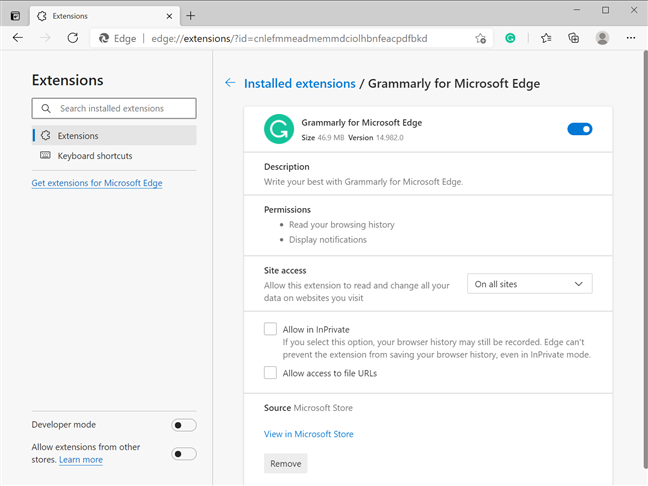 Submit Edge Extensions for the new Chromium-based Edge Browser