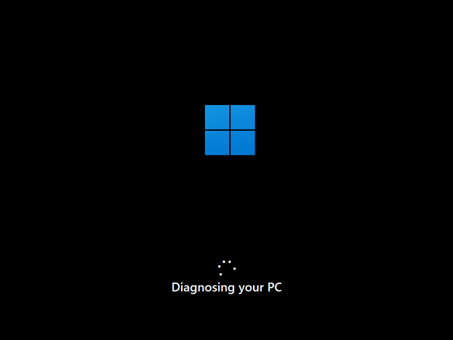 Startup Repair is Diagnosing your PC