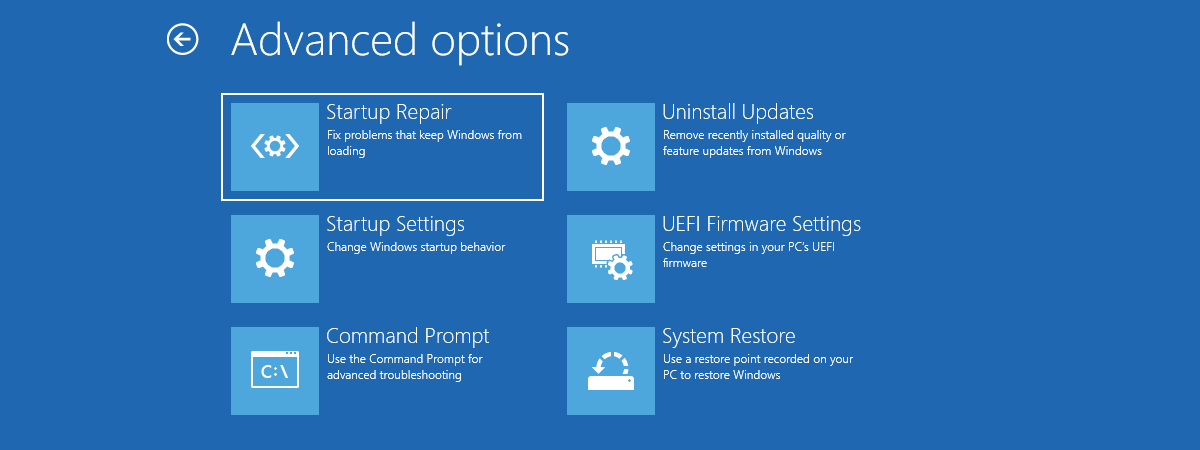 Windows Troubleshooting