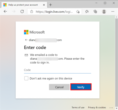 how to change a microsoft account password