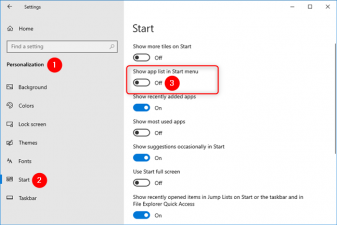 How to hide all apps & make a single-column Start Menu - Digital Citizen