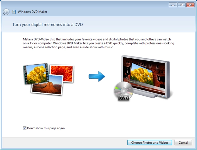 Windows DVD Maker was removed from Windows 10