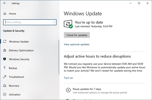 The ability to stop Windows Updates is no longer present in Windows 10