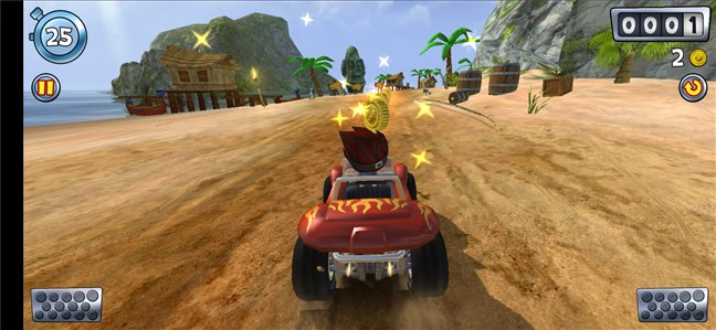 Android offline games: Beach Buggy Blitz