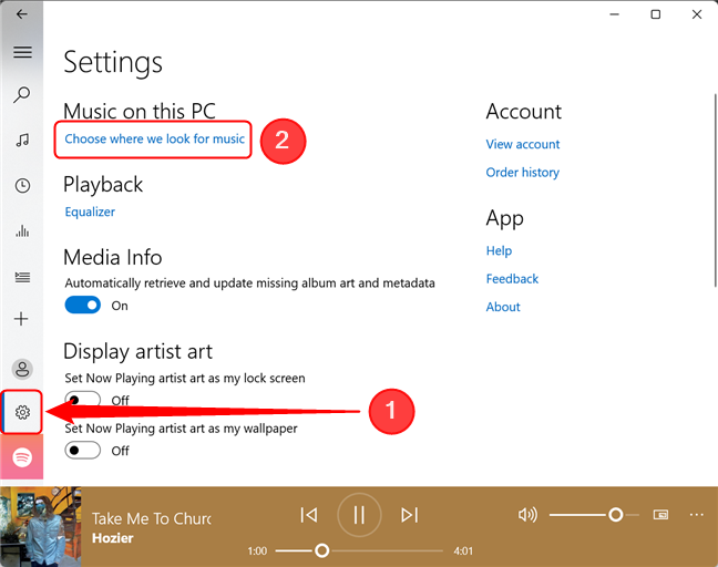 Add media to Groove Music