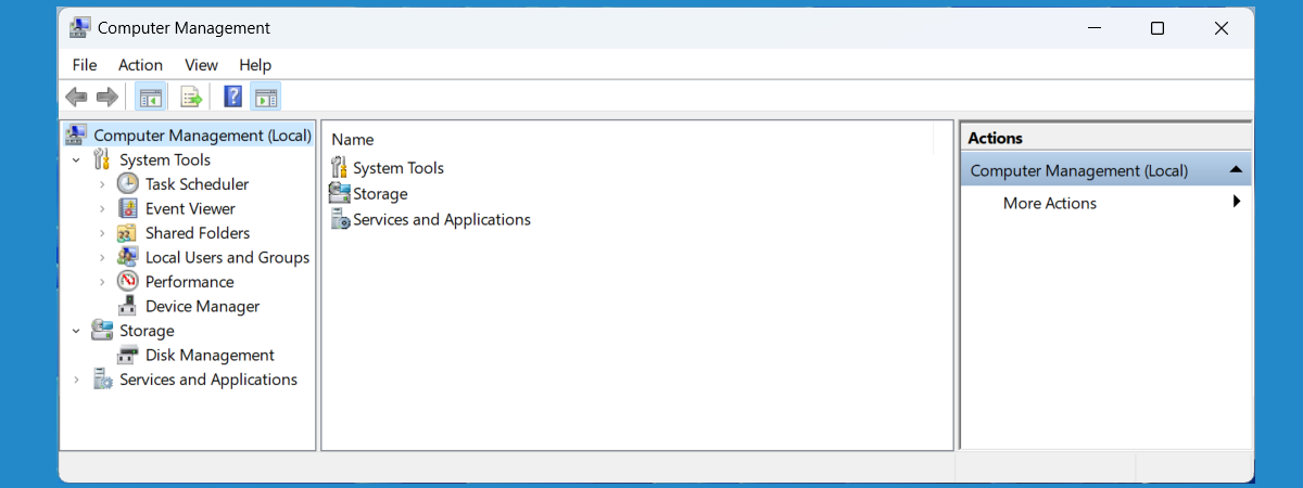 8 things you can do with Computer Management in Windows
