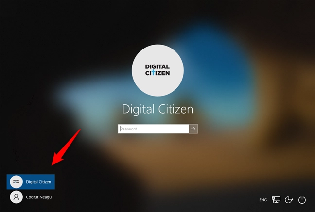 Windows 10 list of users shown on the sign-in screen