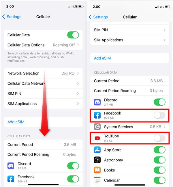 How to block internet access on an iPhone