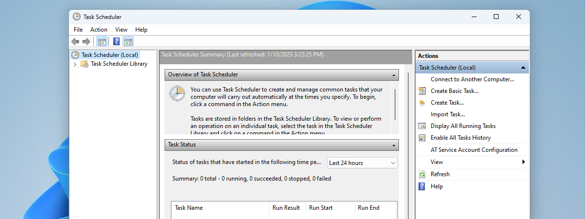 How to rename a Windows task created with Task Scheduler