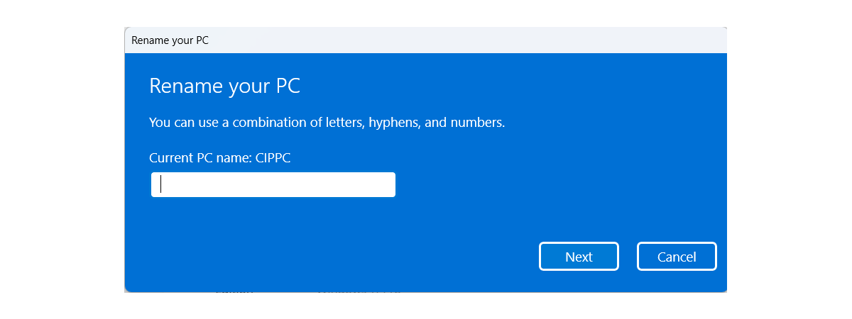 Computer name