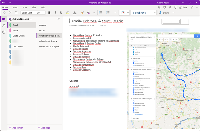 Best Microsoft app that's free: OneNote