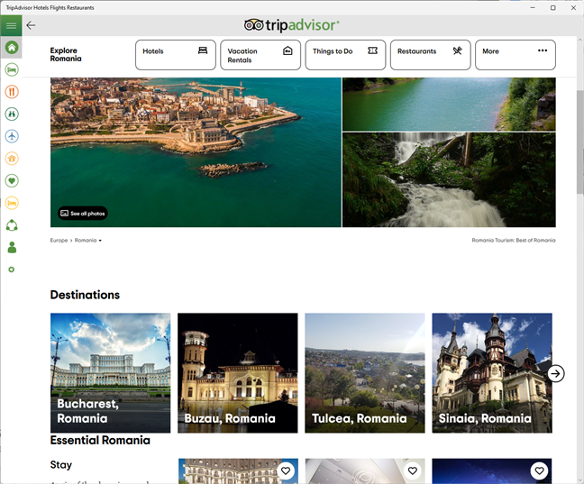 Best free app for traveling: Trip Advisor