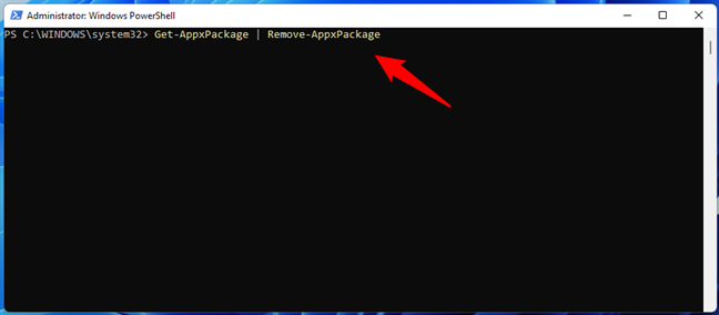 How to remove all default apps with PowerShell