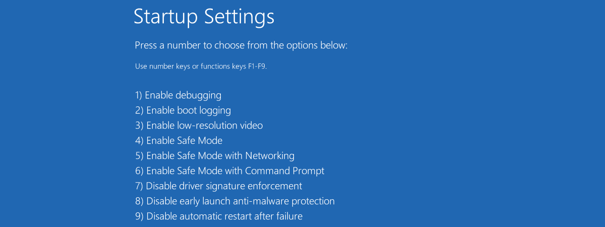 9 ways to boot Windows 8 or Windows 8.1 into Safe Mode