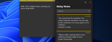 How to open Sticky Notes in Windows 10 and Windows 11
