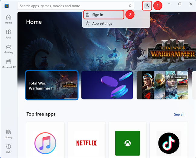 How To Play Games Downloaded From Microsoft Store?