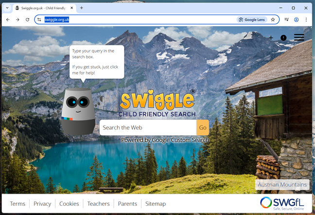 Swiggle is one of the best child-friendly search engines out there