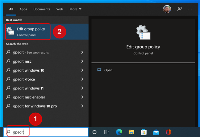 How to open the Local Group Policy Editor in Windows - Digital Citizen