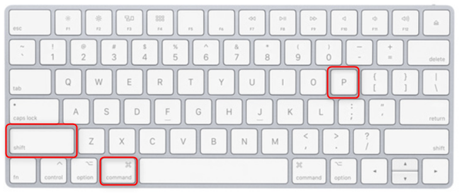 Press Command âŒ˜ + SHIFT+P in Firefox for macOS