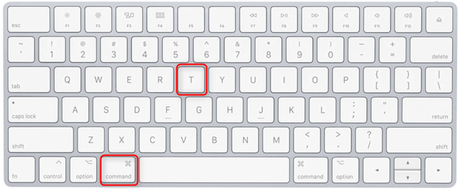 Press Command âŒ˜ + T in macOS to open a new tab
