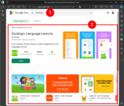 How to install Google Play Store apps from a browser