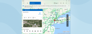 What is and what you can do with Windows’ Maps app