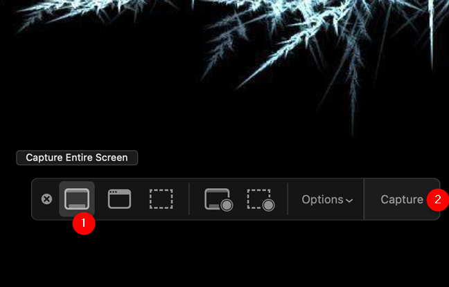 Get the whole screen shot on Mac with Capture Entire Screen