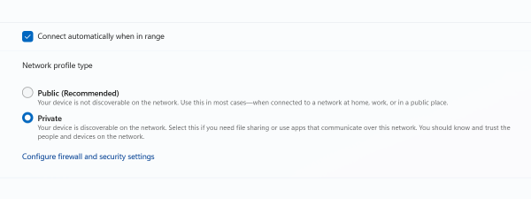 What is a network location in Windows?