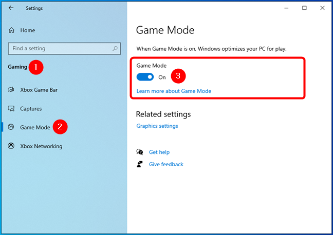 How to turn Game Mode on in Windows 10
