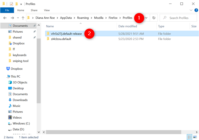 windows firefox cookies location windows firefox cookies location