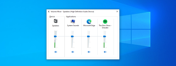 How to access the old Volume Mixer in Windows 11