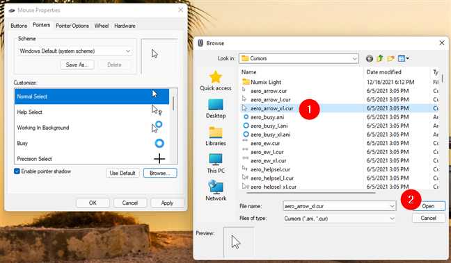 How to use custom mouse cursors in Windows - Digital Citizen