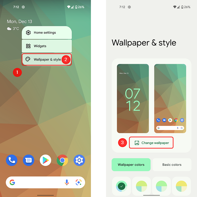 3 ways to change the wallpaper on your Android smartphone