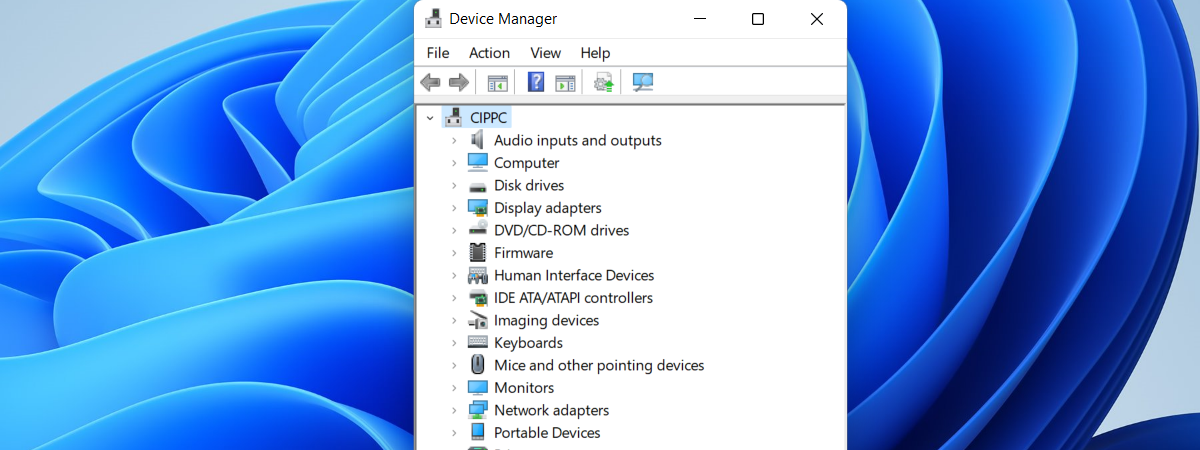 How to open the Device Manager in Windows 10 & Windows 11 (14 ways)