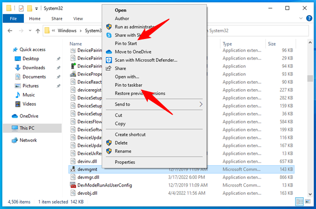 How to pin Device Manager to Windows 10's taskbar or Start Menu