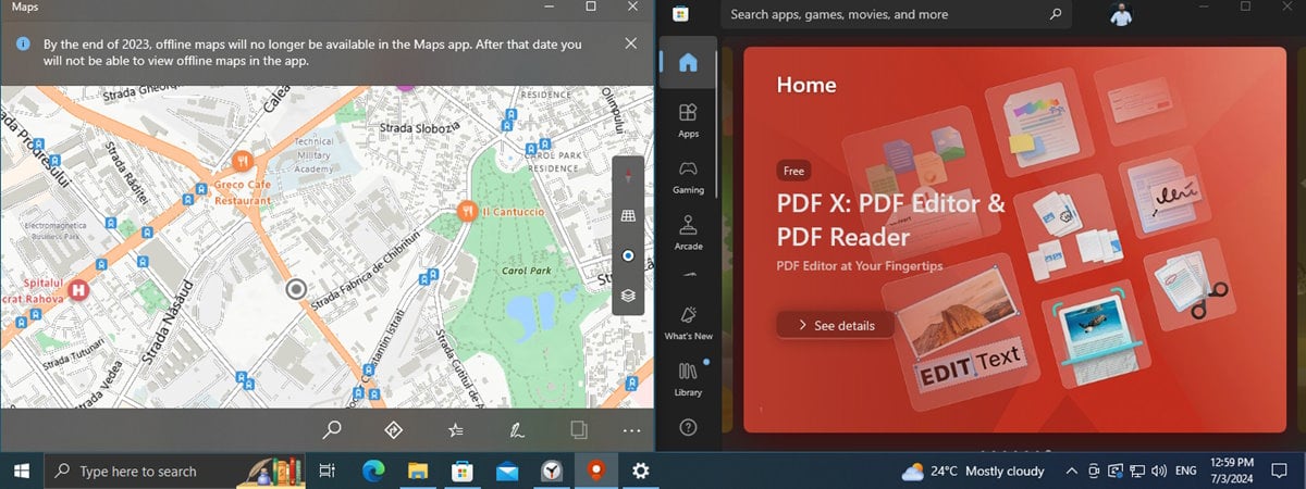 Windows 10 Split screen