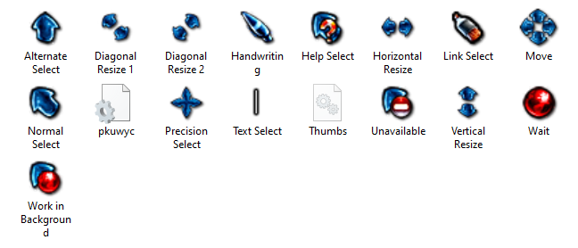 Oxygen Cursor Pack - Skin Pack for Windows 11 and 10